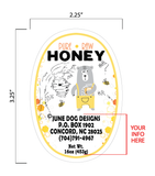 Honey Label__"Bear and the Bees"