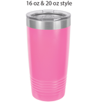 Barber/ Stylist Drink Tumbler,  20 oz, 30 oz