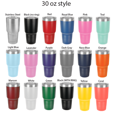 Best Friends Have Paws Coral 20 oz. Insulated Tumbler