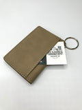 Wallet ID Key Chain with Monogram; Personalize It!