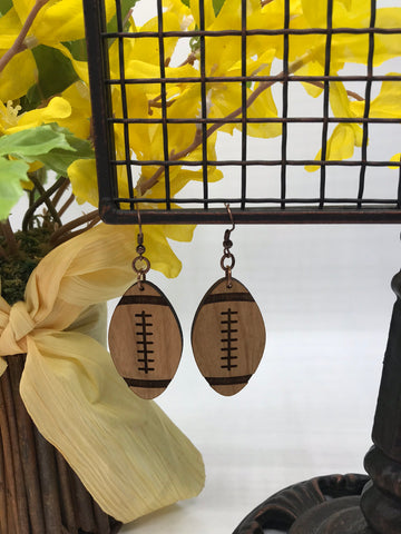 Football Earrings