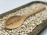 Wooden Spoon with Loved One's Handwriting