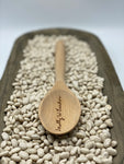 Wooden Spoon with Loved One's Handwriting