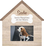 Dog House Pet Photo Frame, 3" x 2"; Personalize It!