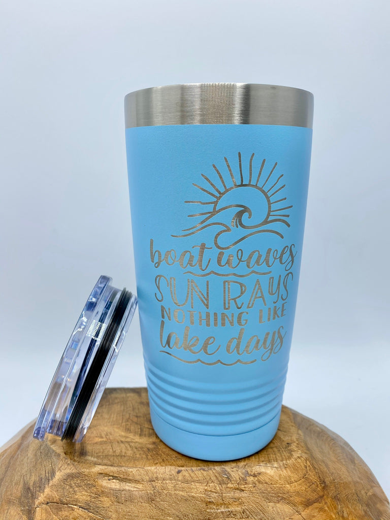 Yeti Laser Engraved Wine Tumbler SUN, SAND, & a DRINK in My Hand , Beach  Tumbler , Yeti 20oz Tumbler , Yeti 30oz , Travel Tumbler 