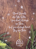 Good Friends are Like Stars ornament