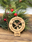 Hairapist Ornament | Personalized Wooden Ornament for your Hairstylist