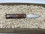 Pocket Knife with Wood Handle