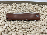 Pocket Knife with Wood Handle